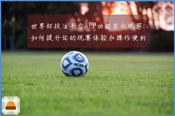 世界杯投注平台APP功能变化观察：如何提升你的观赛体验和操作便利性